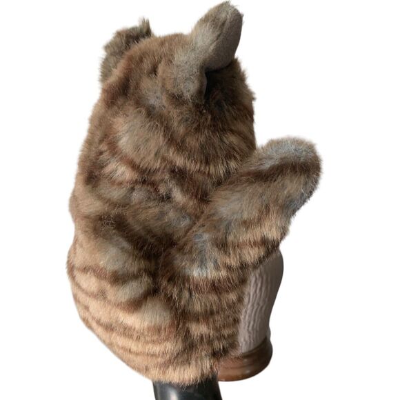 Folkmanis 7" Brown White Little Cat Kitten Stuffed Animal Plush Hand Puppet EUC - Picture 4 of 14